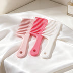 OEM/ODM Wide Tooth Comb from Kaifam Manufacturing. Custom logo, Pantone colors, MOQ 100pcs, 15-day lead time. Request a free quote.
