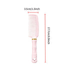 OEM/ODM Macaron Bamboo Joint Wide-Tooth Comb from Kaifam Manufacturing. Custom logo, Pantone colors, MOQ 100pcs, 15-day lead time. Request a free quote.