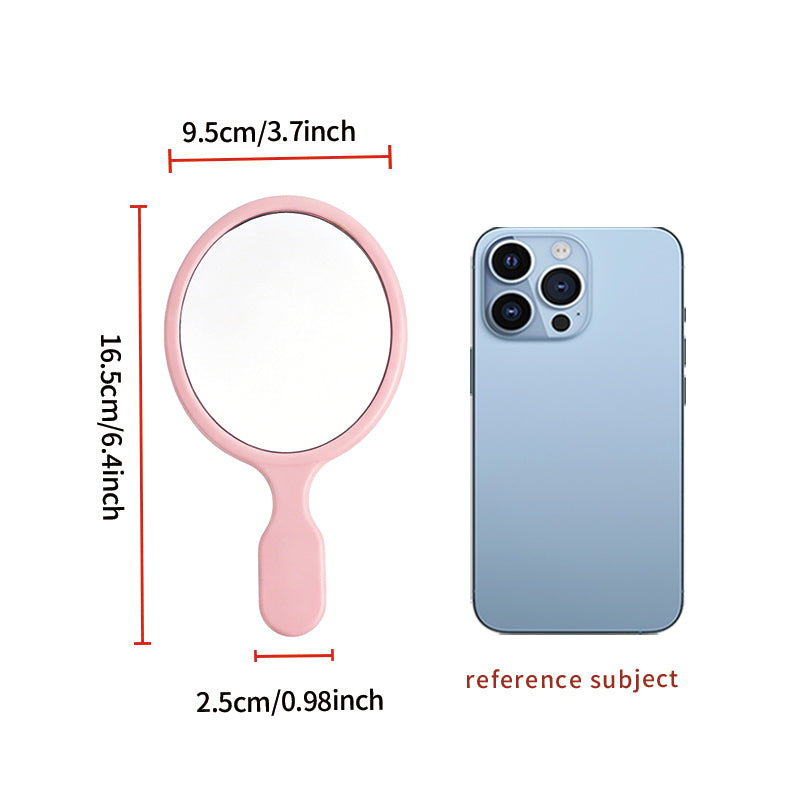 OEM/ODM Elliptical handheld mirror  from Kaifam Manufacturing. Custom logo, Pantone colors, MOQ 100pcs, 15-day lead time. Request a free quote.