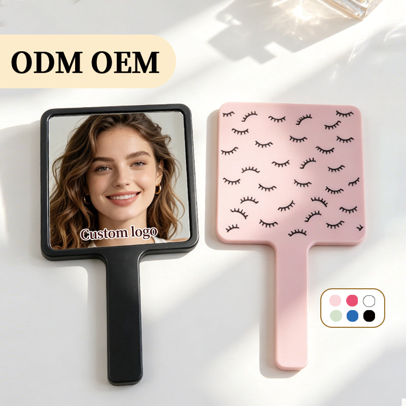 Custom Handheld Makeup Mirror KF-9*16cm | Personal Customization Available