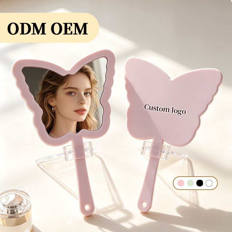 Butterfly Handheld Mirror with Hole | Premium Corporate Gifts & Customized Gifts | Wholesale & Custom Services