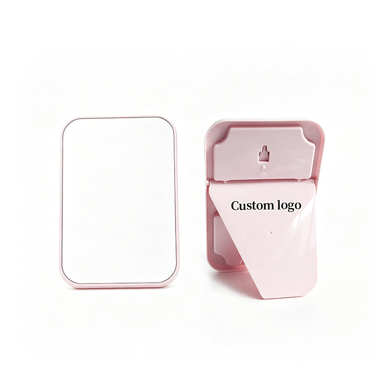 OEM/ODM Square desktop makeup mirror from Kaifam Manufacturing. Custom logo, Pantone colors, MOQ 100pcs, 15-day lead time. Request a free quote.