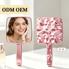 Custom Logo Square Handheld Mirror | Premium Corporate Gifts & Custom Gifts | Wholesale & Custom Services