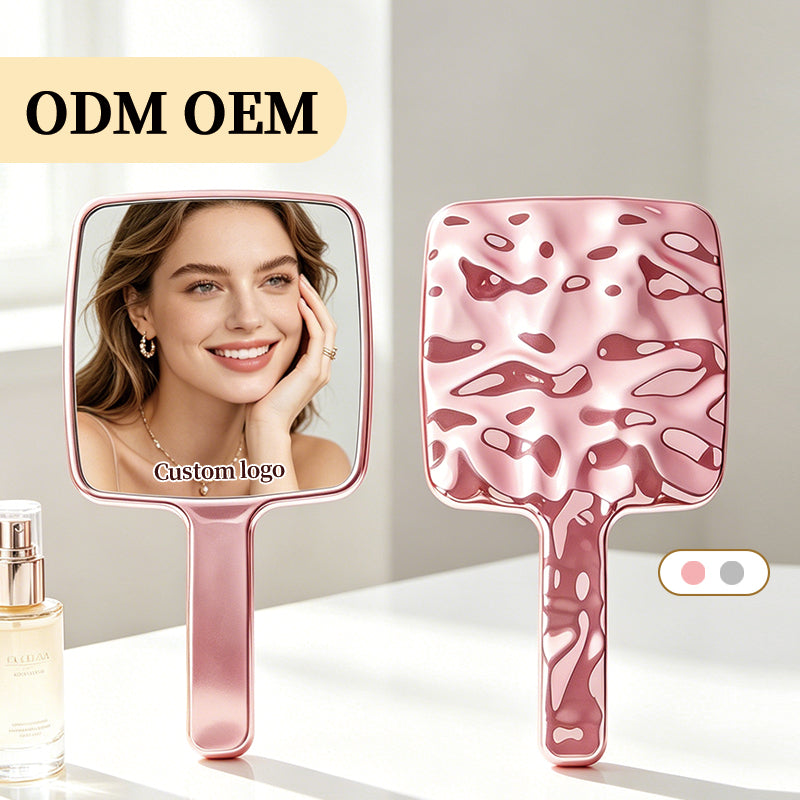 Custom Logo Square Handheld Mirror | Premium Corporate Gifts & Custom Gifts | Wholesale & Custom Services