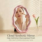 Cloud-shaped desktop mirror | Premium corporate gifts and custom-made presents | Wholesale and customization services