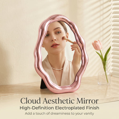 Cloud-shaped desktop mirror | Premium corporate gifts and custom-made presents | Wholesale and customization services