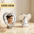 Heart-shaped desktop mirror | Premium corporate gifts and custom-made presents | Wholesale and customization services