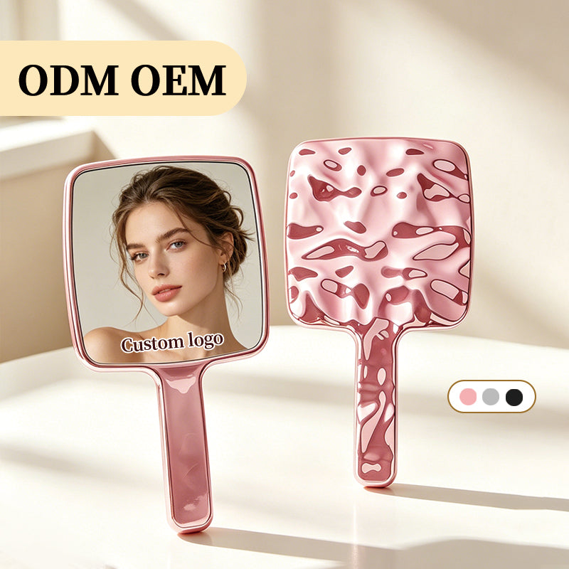 Custom Logo Square Handheld Mirror | Premium Corporate Gifts & Custom Gifts | Wholesale & Custom Services