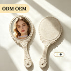KF Handheld Cosmetic Mirror 11.5×25cm, Support Custom Logo & Personal Design