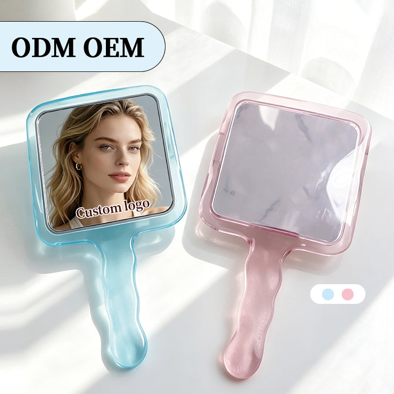 KF Handheld Cosmetic Mirror 12×20cm, Support Custom Logo & Personal Design