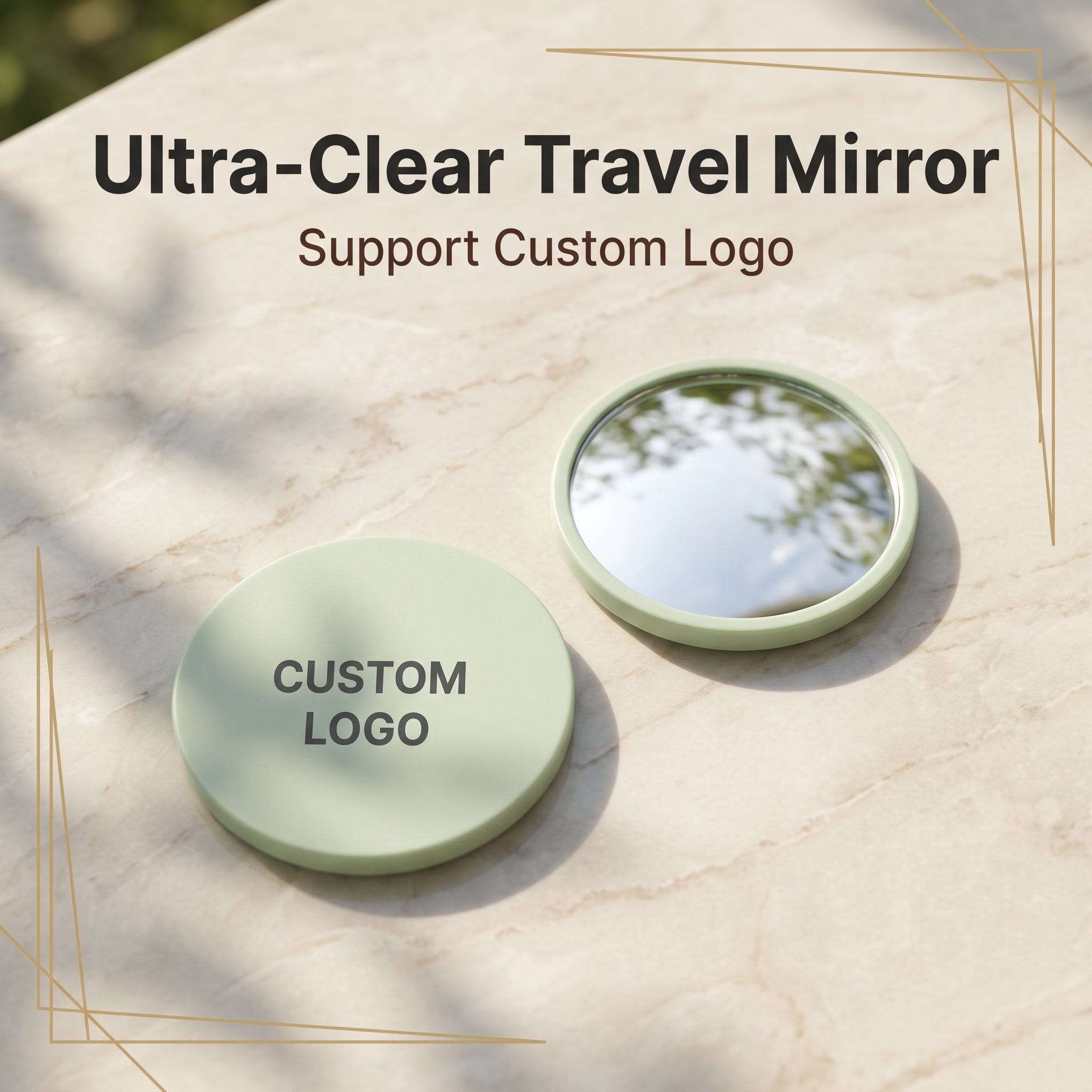 OEM/ODM Travel Vlog Convex Mirror from Kaifam Manufacturing. Custom logo, Pantone colors, MOQ 100pcs, 15-day lead time. Request a free quote.