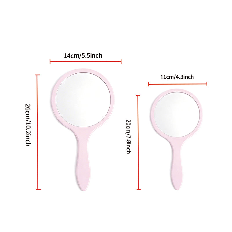 OEM/ODM Round handheld mirror  from Kaifam Manufacturing. Custom logo, Pantone colors, MOQ 100pcs, 15-day lead time. Request a free quote.