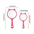 OEM/ODM Cat Ear Handheld Makeup Mirror from Kaifam Manufacturing. Custom logo, Pantone colors, MOQ 100pcs, 15-day lead time. Request a free quote.