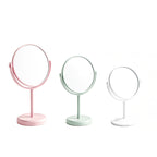 OEM/ODM Double Sided Round Tabletop Vanity Mirror with 360 from Kaifam Manufacturing. Custom logo, Pantone colors, MOQ 100pcs, 15-day lead time. Request a free quote.