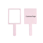 OEM/ODM Square handheld mirror from Kaifam Manufacturing. Custom logo, Pantone colors, MOQ 100pcs, 15-day lead time. Request a free quote.