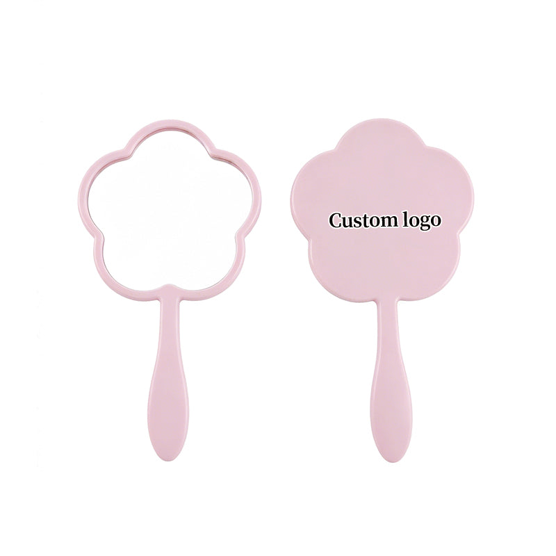 Flower-shaped handheld mirror | Premium corporate gifts and custom-made presents | Wholesale and customization services