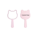 OEM/ODM Mini Cat Hand Mirror from Kaifam Manufacturing. Custom logo, Pantone colors, MOQ 100pcs, 15-day lead time. Request a free quote.