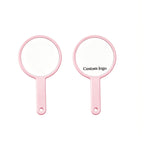 OEM/ODM Double-sided Hand Held Mirror from Kaifam Manufacturing. Custom logo, Pantone colors, MOQ 100pcs, 15-day lead time. Request a free quote.