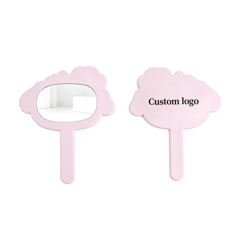 OEM/ODM Novelty Cloud Hand Mirror from Kaifam Manufacturing. Custom logo, Pantone colors, MOQ 100pcs, 15-day lead time. Request a free quote.