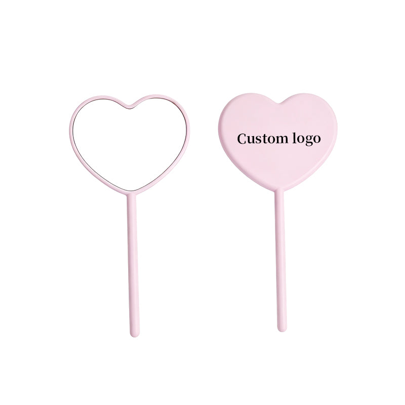 OEM/ODM Heart Lollipop Hand Mirror from Kaifam Manufacturing. Custom logo, Pantone colors, MOQ 100pcs, 15-day lead time. Request a free quote.