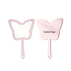 Butterfly Handheld Mirror with Hole | Premium Corporate Gifts & Customized Gifts | Wholesale & Custom Services