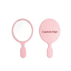 OEM/ODM Elliptical handheld mirror  from Kaifam Manufacturing. Custom logo, Pantone colors, MOQ 100pcs, 15-day lead time. Request a free quote.