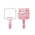 Custom Logo Square Handheld Mirror | Premium Corporate Gifts & Custom Gifts | Wholesale & Custom Services