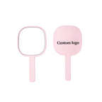 OEM/ODM Square handheld mirror from Kaifam Manufacturing. Custom logo, Pantone colors, MOQ 100pcs, 15-day lead time. Request a free quote.