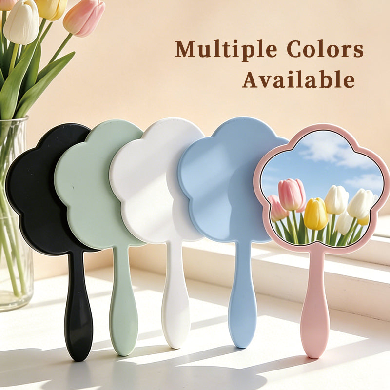 Flower-shaped handheld mirror | Premium corporate gifts and custom-made presents | Wholesale and customization services