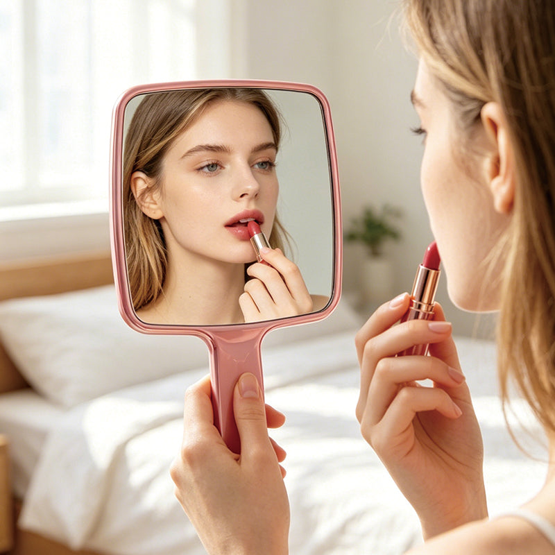 Custom Logo Square Handheld Mirror | Premium Corporate Gifts & Custom Gifts | Wholesale & Custom Services