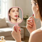 KF Handheld Cosmetic Mirror 8.5×15.5cm, Support Custom Logo & Personal Design