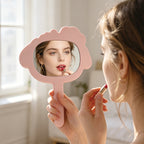 OEM/ODM Novelty Cloud Hand Mirror from Kaifam Manufacturing. Custom logo, Pantone colors, MOQ 100pcs, 15-day lead time. Request a free quote.