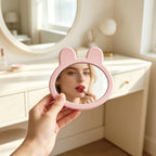 OEM/ODM Rabbit Ear Single-sided Makeup Mirror from Kaifam Manufacturing. Custom logo, Pantone colors, MOQ 100pcs, 15-day lead time. Request a free quote.
