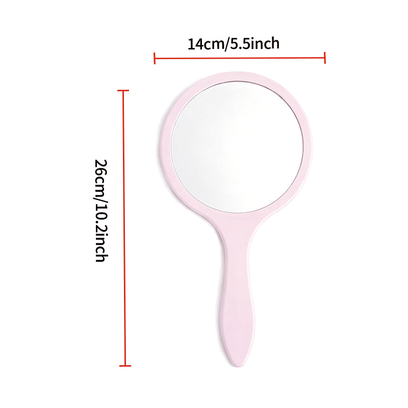 OEM/ODM Round handheld mirror  from Kaifam Manufacturing. Custom logo, Pantone colors, MOQ 100pcs, 15-day lead time. Request a free quote.