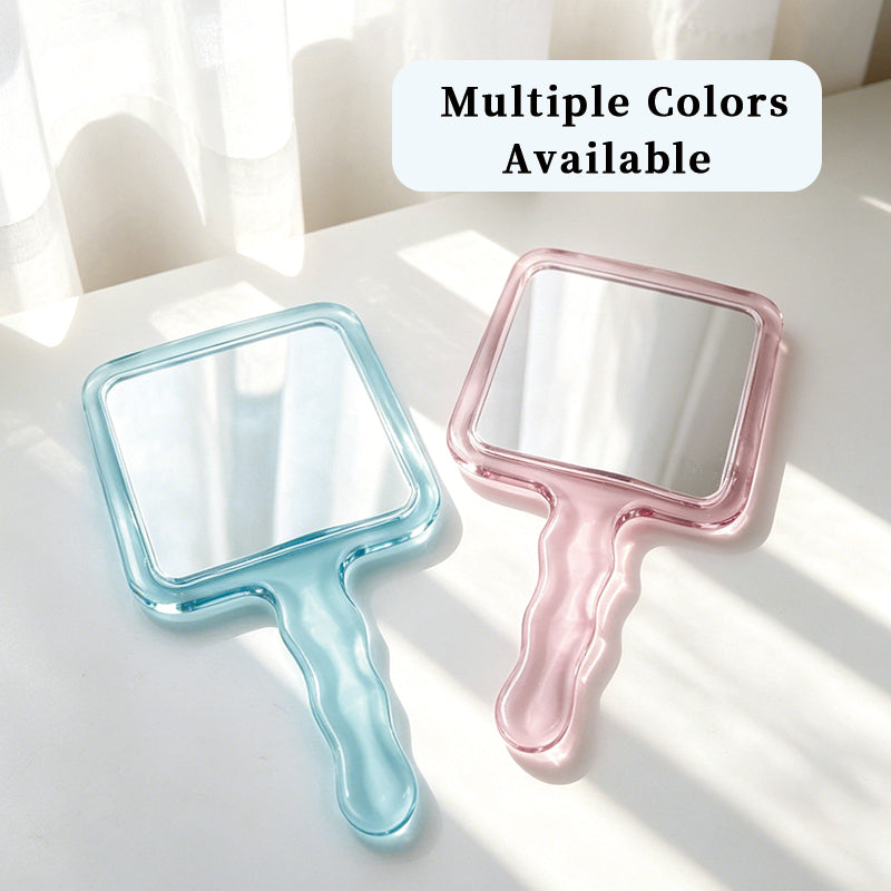 KF Handheld Cosmetic Mirror 12×20cm, Support Custom Logo & Personal Design