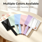 OEM/ODM Square handheld mirror from Kaifam Manufacturing. Custom logo, Pantone colors, MOQ 100pcs, 15-day lead time. Request a free quote.