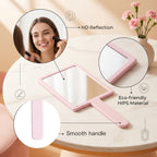 OEM/ODM Square handheld mirror from Kaifam Manufacturing. Custom logo, Pantone colors, MOQ 100pcs, 15-day lead time. Request a free quote.
