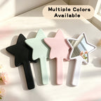 OEM/ODM Star-Shaped Handheld Mirror from Kaifam Manufacturing. Custom logo, Pantone colors, MOQ 100pcs, 15-day lead time. Request a free quote.