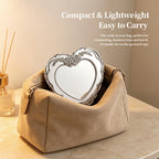 Heart-shaped desktop mirror | Premium corporate gifts and custom-made presents | Wholesale and customization services