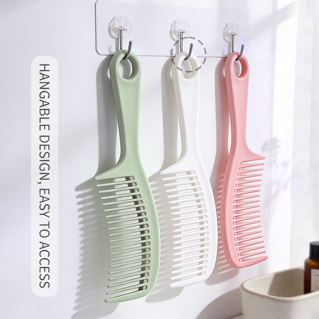 OEM/ODM Wide Tooth Hand Hair Comb from Kaifam Manufacturing. Custom logo, Pantone colors, MOQ 100pcs, 15-day lead time. Request a free quote.