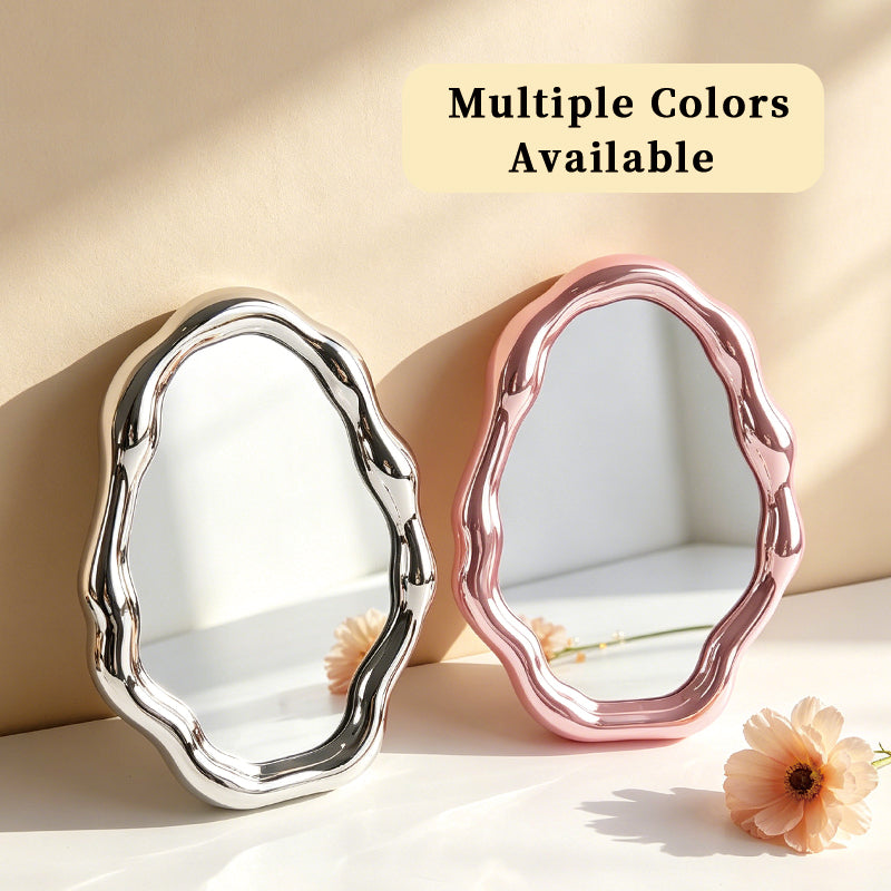 Cloud-shaped desktop mirror | Premium corporate gifts and custom-made presents | Wholesale and customization services