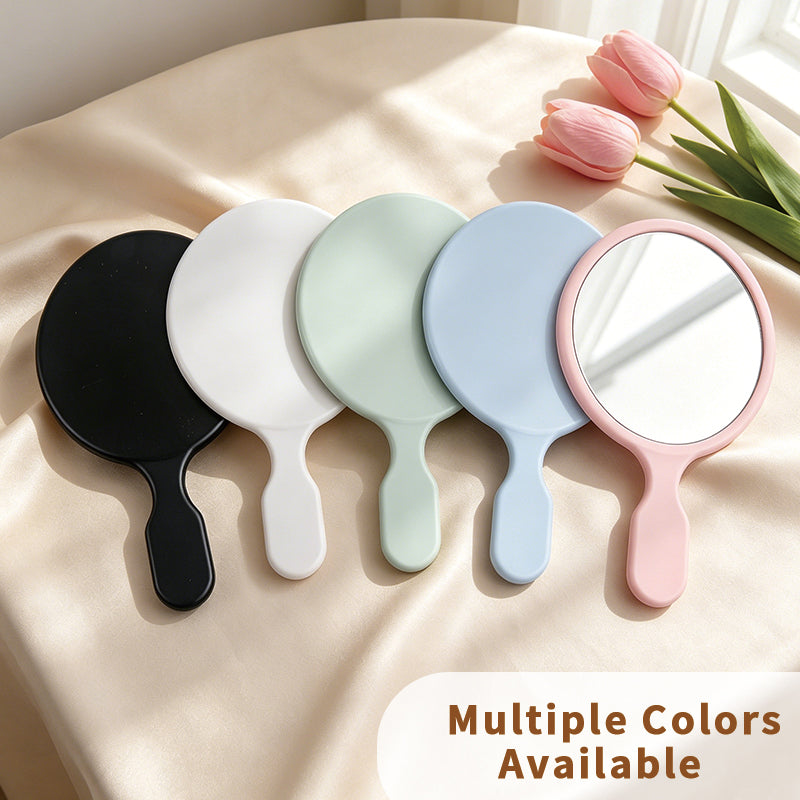 OEM/ODM Elliptical handheld mirror  from Kaifam Manufacturing. Custom logo, Pantone colors, MOQ 100pcs, 15-day lead time. Request a free quote.
