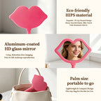 Lip-shaped handheld mirror | Premium corporate gifts and custom-made presents | Wholesale and customization services