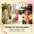 OEM/ODM Macaron Round Handheld Makeup Mirror from Kaifam Manufacturing. Custom logo, Pantone colors, MOQ 100pcs, 15-day lead time. Request a free quote.
