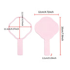 OEM/ODM Clover Irregular Hand Mirror from Kaifam Manufacturing. Custom logo, Pantone colors, MOQ 100pcs, 15-day lead time. Request a free quote.