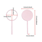 OEM/ODM Round Lollipop Handheld Makeup Mirror from Kaifam Manufacturing. Custom logo, Pantone colors, MOQ 100pcs, 15-day lead time. Request a free quote.