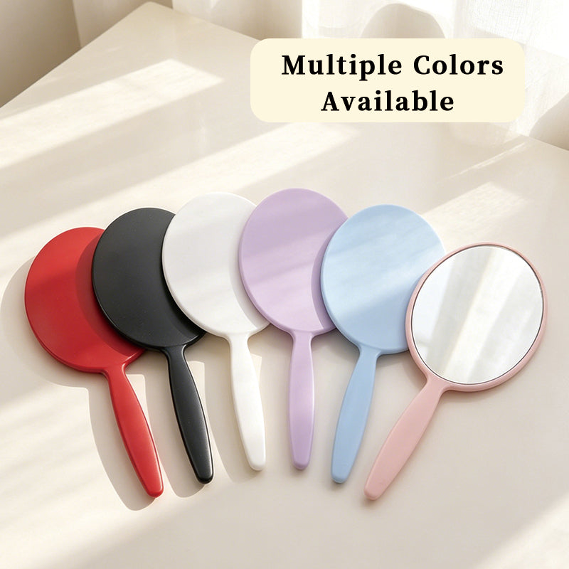 OEM/ODM Elliptical handheld mirror from Kaifam Manufacturing. Custom logo, Pantone colors, MOQ 100pcs, 15-day lead time. Request a free quote.