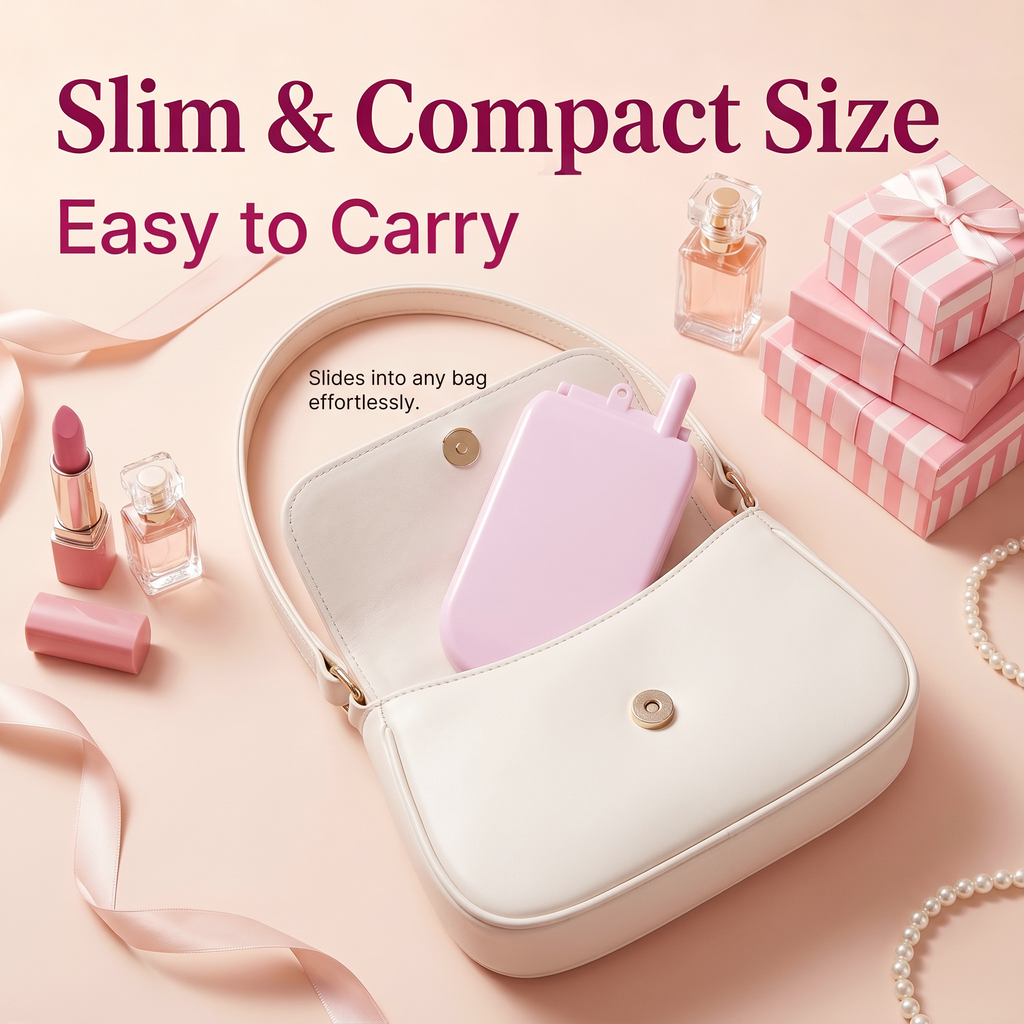 OEM/ODM Mini Brick Phone Foldable Hand Mirror from Kaifam Manufacturing. Custom logo, Pantone colors, MOQ 100pcs, 15-day lead time. Request a free quote.