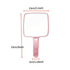 Custom Logo Square Handheld Mirror | Premium Corporate Gifts & Custom Gifts | Wholesale & Custom Services