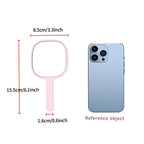 KF Handheld Cosmetic Mirror 8.5×15.5cm, Support Custom Logo & Personal Design